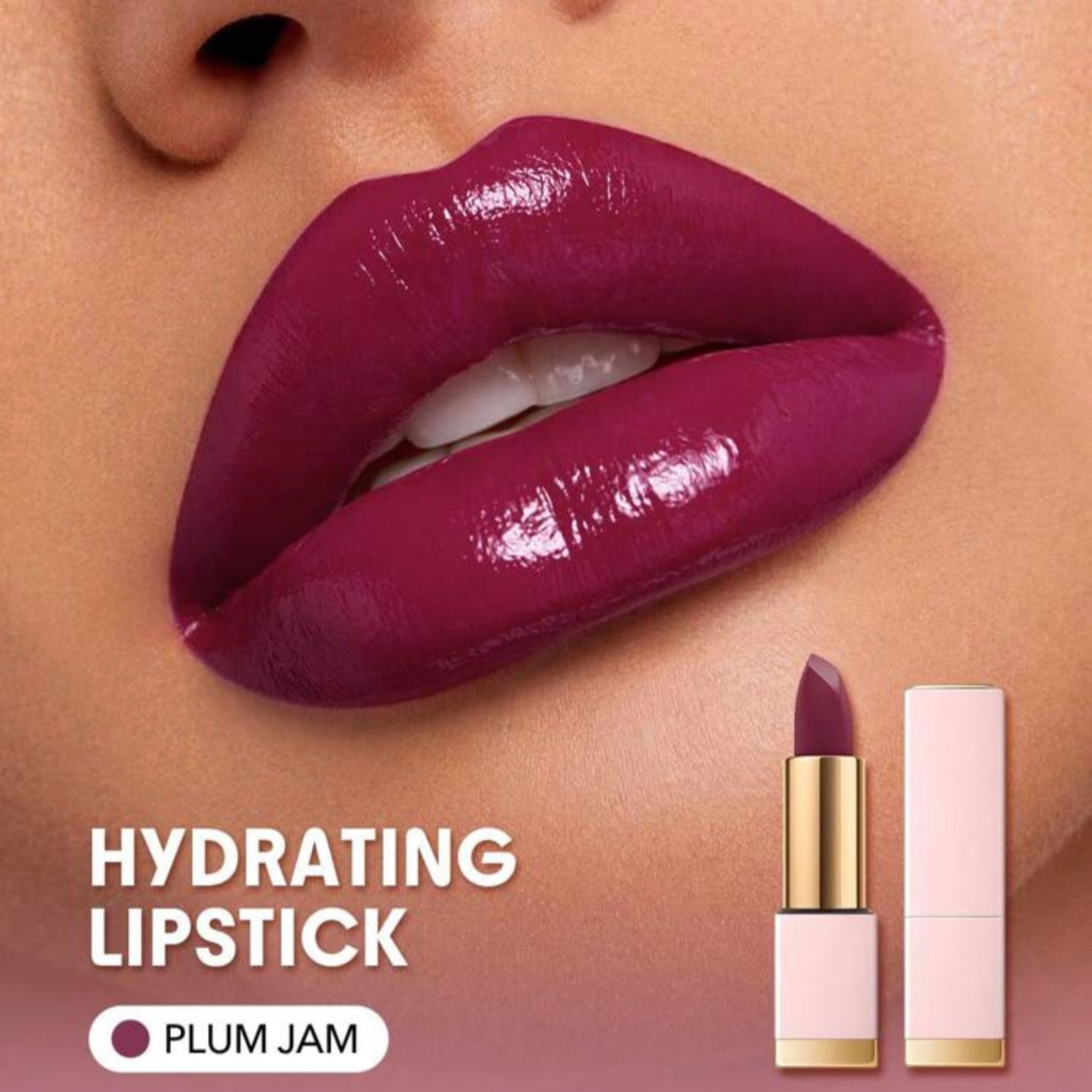 SHEGLAM CREAM ALLURE LIPSTICK COULEUR PLUM JAM