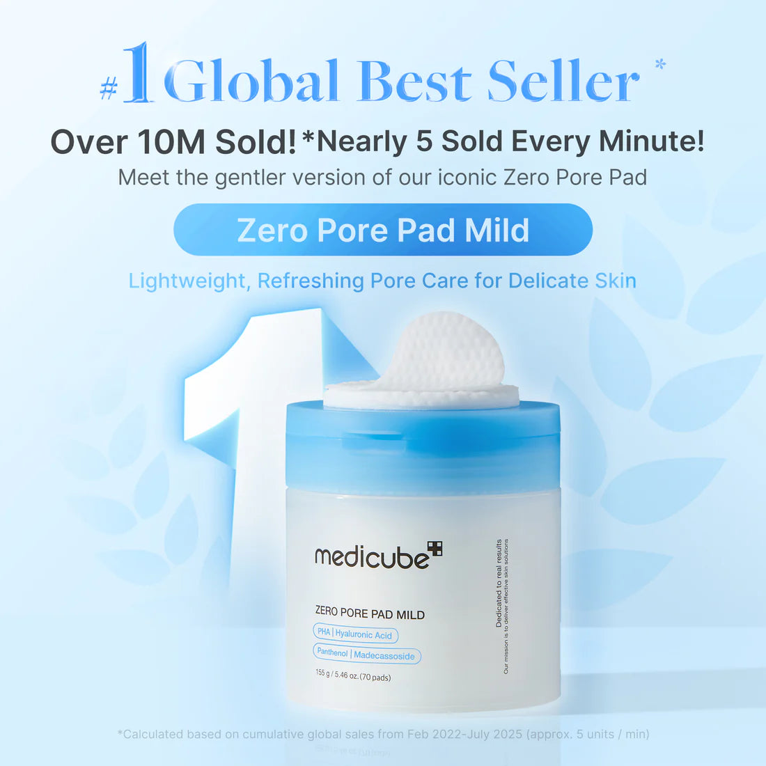 MEDICUBE ZERO PORE PAD MILD