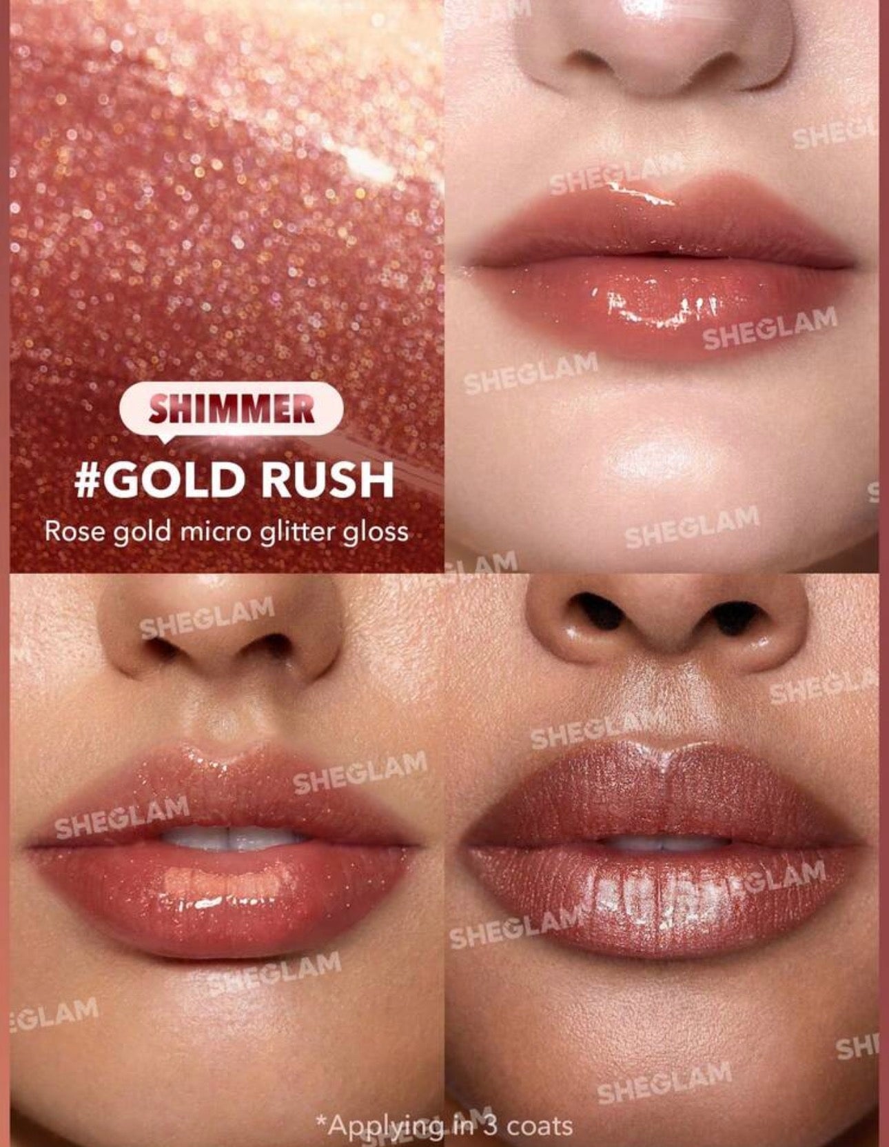 SHEGLAM SHIMMER LIP PLUMPER GOLD RUSH