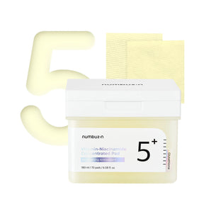 NUMBUZIN - NO.5 VITAMIN-NIACINAMIDE CONCENTRATED 70 PAD 180ML