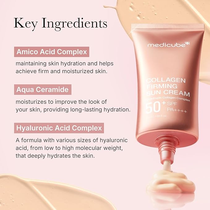 MEDICUBE COLLAGEN FIRMING SUN CREAM SPF50+ PA++++ 50ML