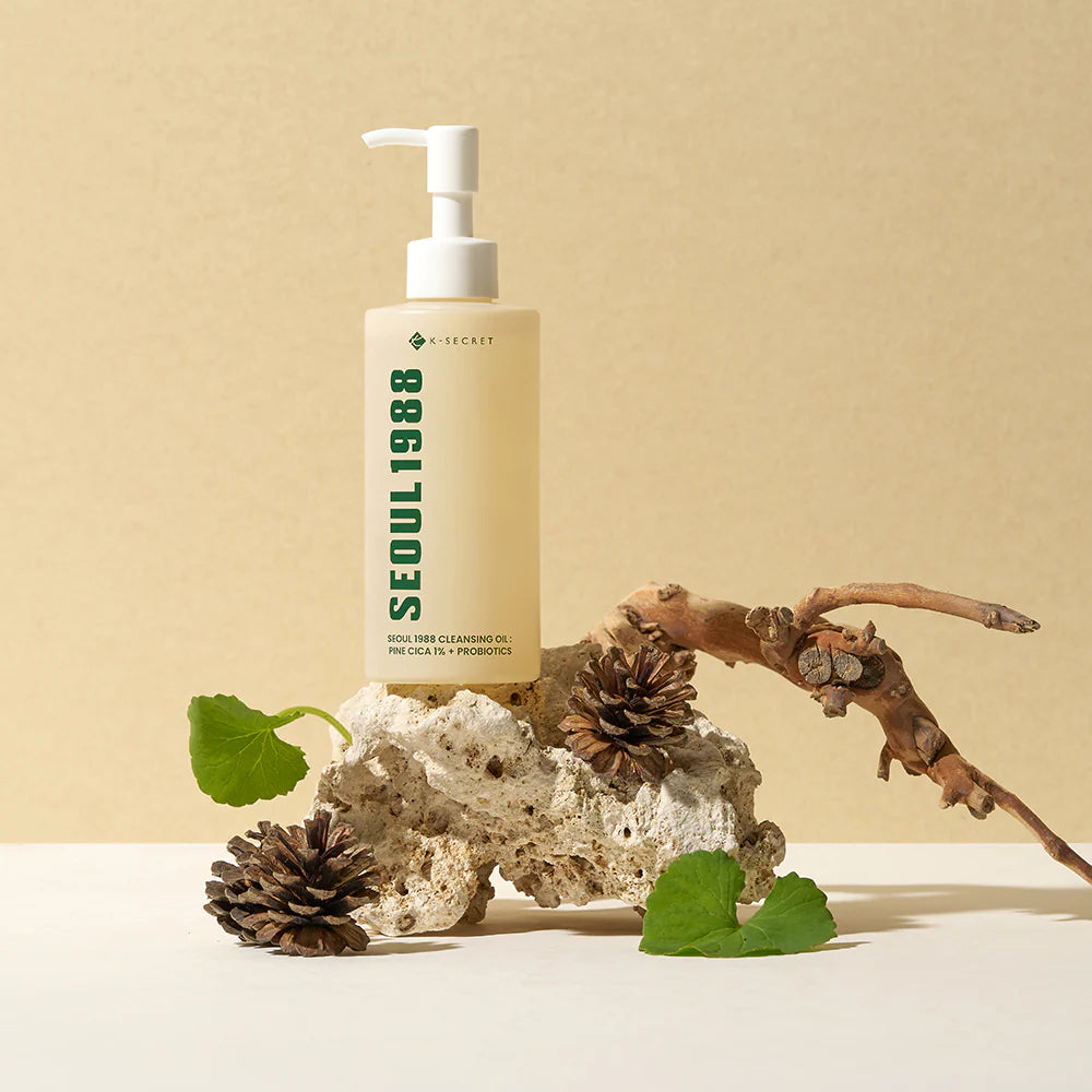 K SECRET SEOUL 1988 CLEANSING OIL PINE CICA 1% + PROBIOTICS