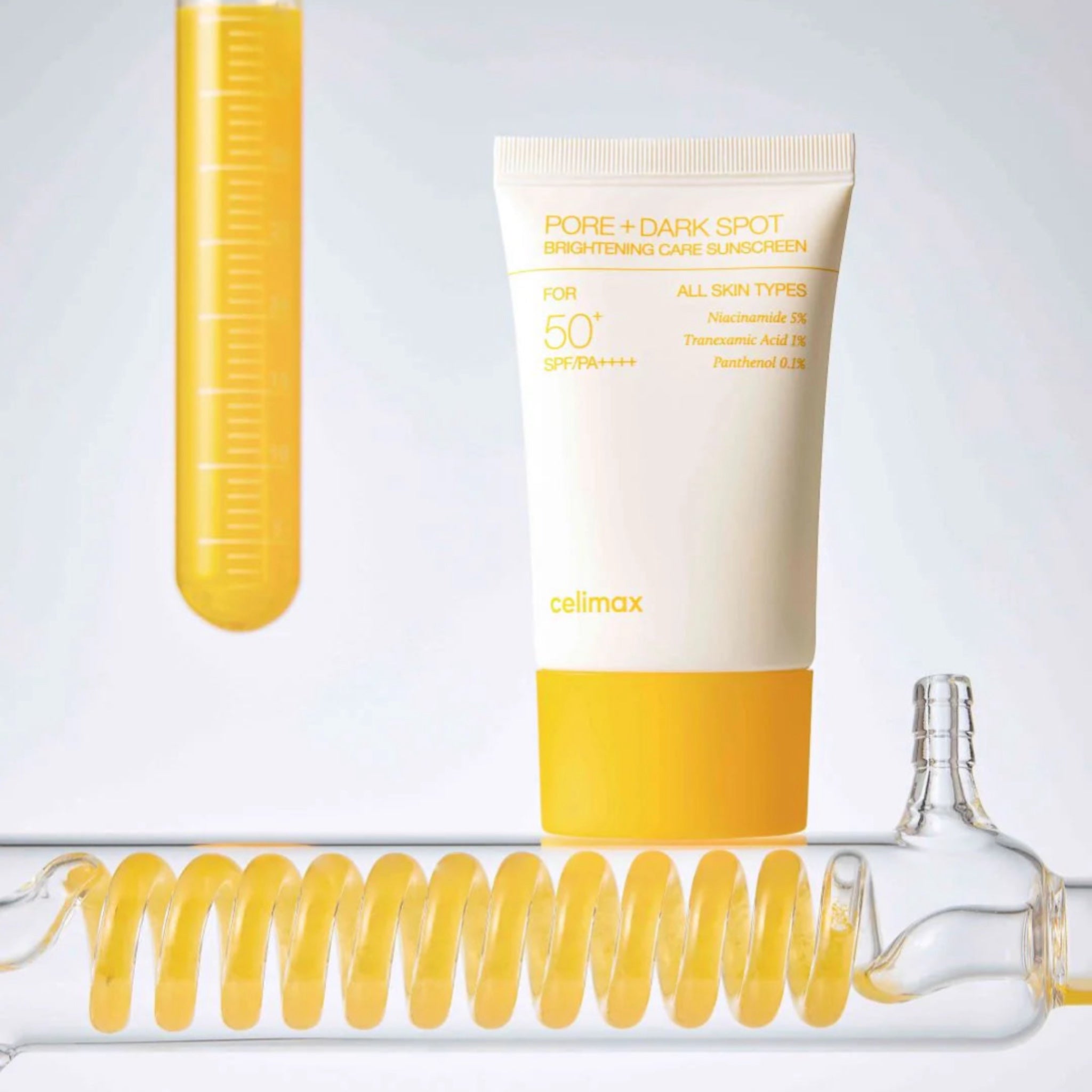 CELIMAX PORE + DARK SPOT BRIGHTENING SUNSCREEN 50ML
