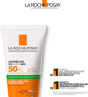 CRÈME SOLAIRES ANTHELIOS OIL CONTROL LA ROCHE POSAY CRÈME 50ML