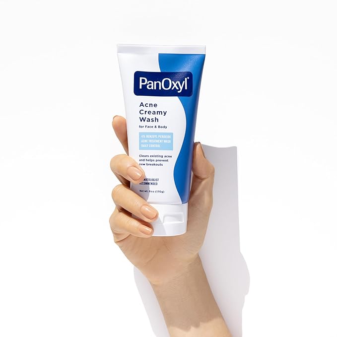 PANOXYL ACNE CREAMY WASH 4% PERCENT BENZOYL PEROXIDE DAILY CONTROL 170G