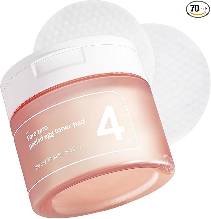 NUMBUZIN NO.4 PORE ZERO PEELED EGG TONER 70 PADS