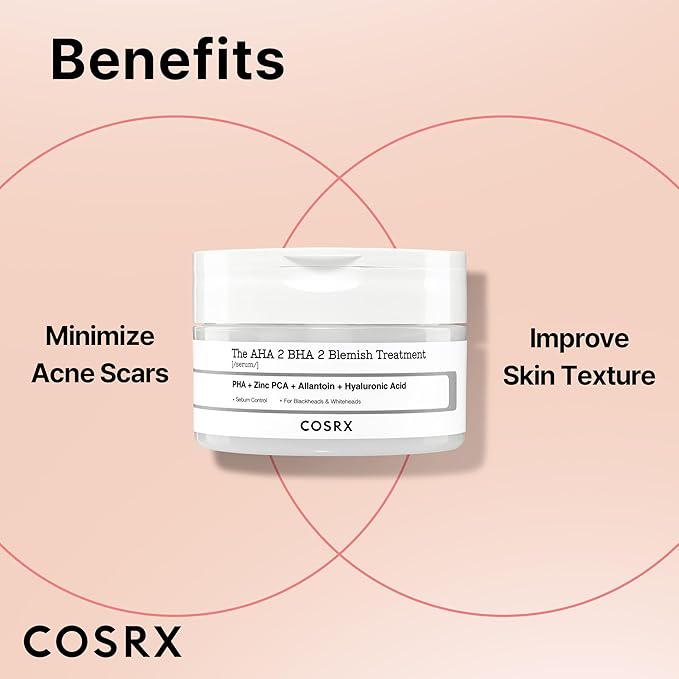 COSRX SERUM ANTI IMPERFECTIONS EN COTTON AHA 2 BHA 2 - 120G