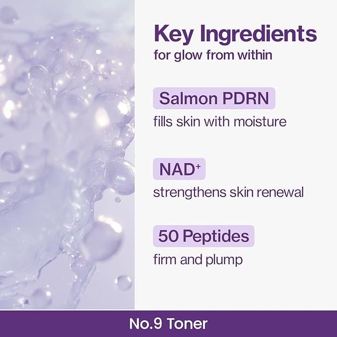 NUMBUZIN NO 9 NAD+ PDRN GLOW BOOSTING TONER 150ML
