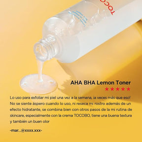 TOCOBO AHA BHA LEMON TONER 150ML