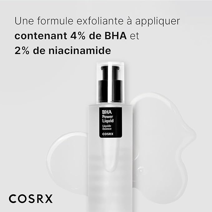 COSRX BHA LIQUIDE PUISSANT POUR POINTS NOIRS, 100 ML