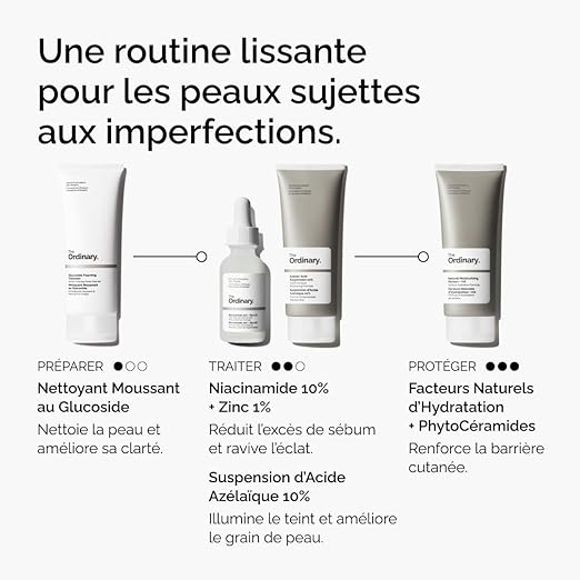 THE ORDINARY AZELAIC ACID SUSPENSION 10% SERUM ECLAIRCISSANT 30ML