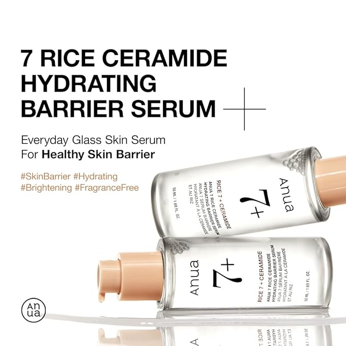 ANUA RICE CERAMIDE 7 HYDRATING BARRIER SERUM 50 ML