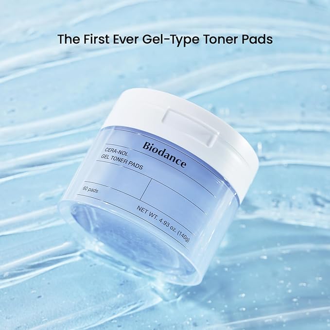 BIODANCE CERANOL GEL TONER PAD 60 SHEETS