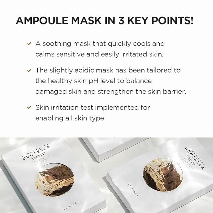 MADAGASCAR CENTELLA WATERGEL SHEET AMPOULE MASK