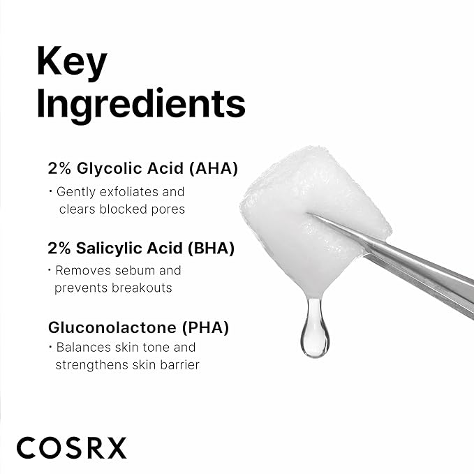 COSRX SERUM ANTI IMPERFECTIONS EN COTTON AHA 2 BHA 2 - 120G