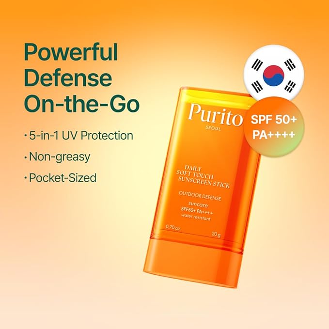 PURITO SEOUL DAILY SOFT TOUCH SUNSCREEN STICK SPF50+ PA++++