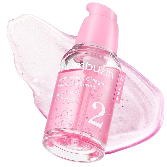 NUMBUZIN NO.2 ROSE PDRN COLLAGEN PLUMPING + 6 PEPTIDES SERUM 30M