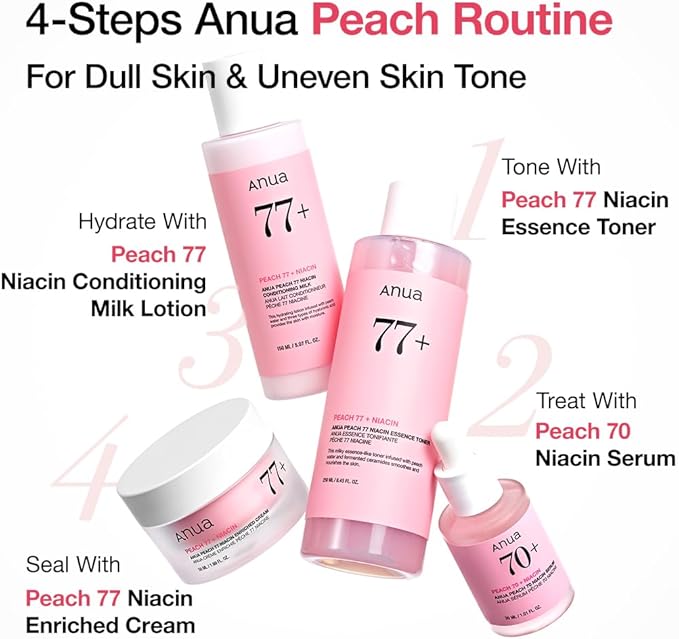 ANUA PEACH 77 NIACIN ESSENCE TONER 250 ML ( NEW )