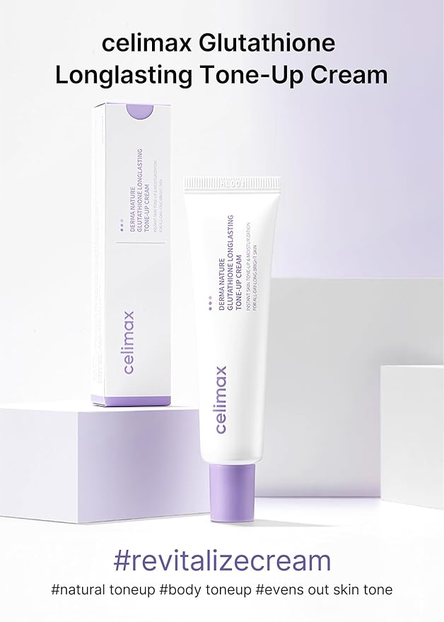 CELIMAX DERMA NATURE GLUTATHIONE LONGLASTING TONE UP CREAM 35ML