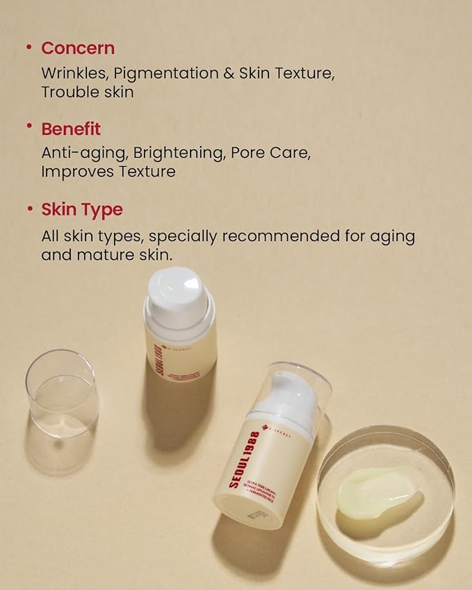 K-SECRET SEOUL 1988 CREAM RETINAL LIPOSOME 1% + FERMENTED RICE, 50ML