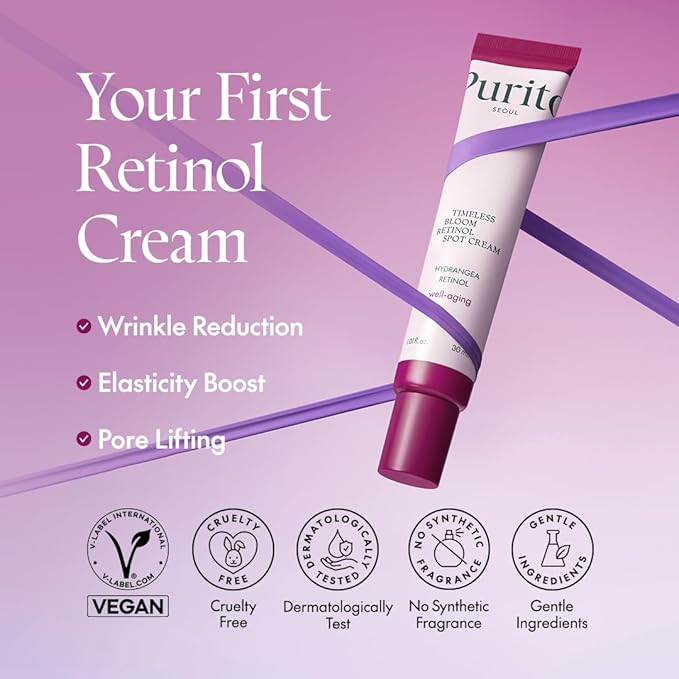 PURITO TIMELESS BLOOM RETINOL SPOT CREAM 30ML