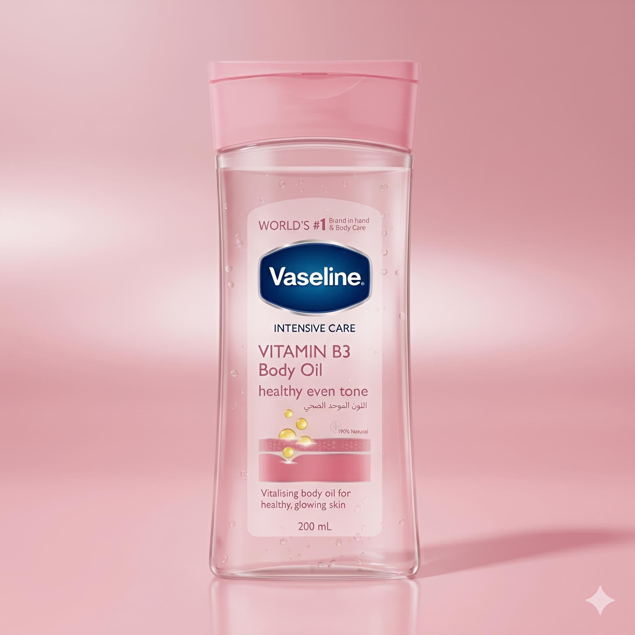 VASELINE VITAMIN B3 BODY OIL 200ML