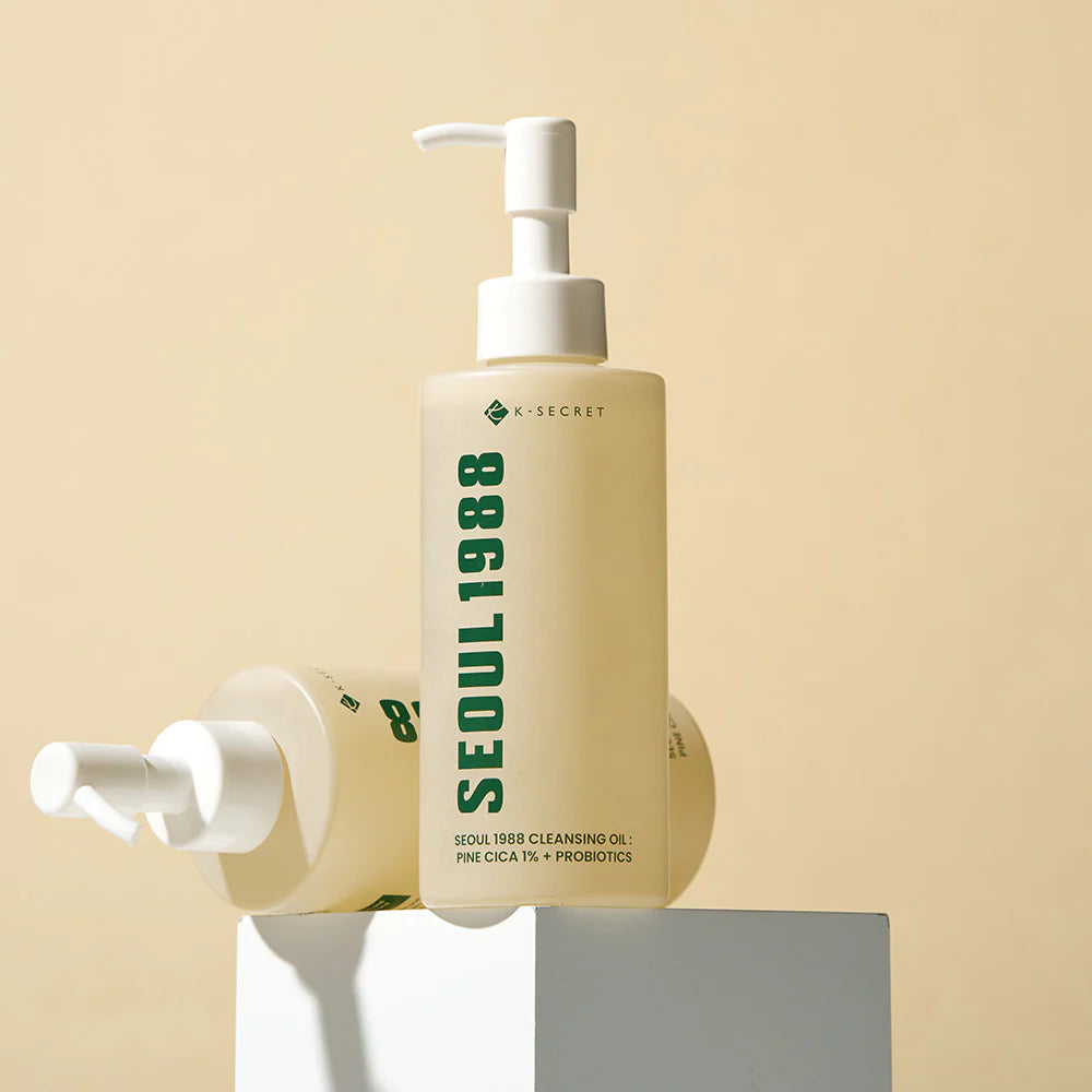 K SECRET SEOUL 1988 CLEANSING OIL PINE CICA 1% + PROBIOTICS