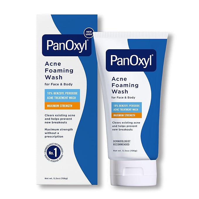 PANOXYL ACNE FOAMING WASH BENZOYL PEROXIDE 10% MAXIMUM STRENGHT 156 G