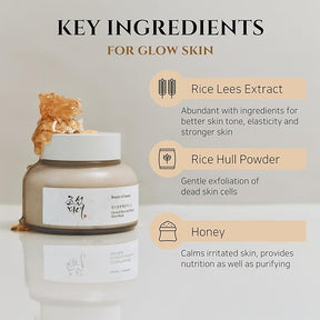 BEAUTY OF JOSEON GROUND RICE AND HONEY GLOW MASK 150ML