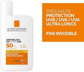 ECRAN SOLAIR ANTHELIOS LA ROCHE POSAY FLUIDE INVISIBLE 50ML