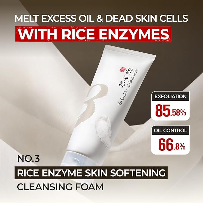 NUMBUZIN NO 3 RICE ENZYME SKIN SOFTENING CLEANSING FOAM 170ML