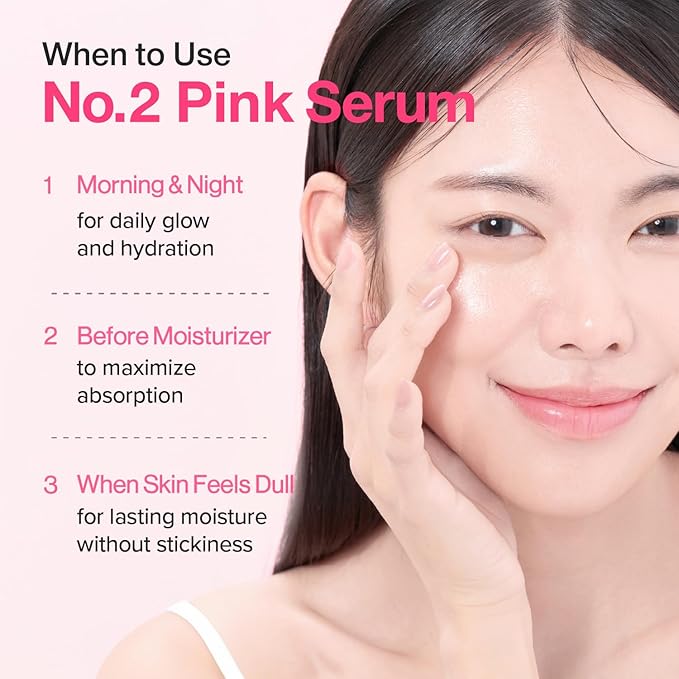NUMBUZIN NO.2 ROSE PDRN COLLAGEN PLUMPING + 6 PEPTIDES SERUM 30M