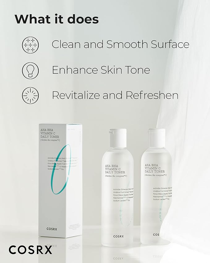 COSRX REFRESH AHA/BHA VITAMIN C DAILY TONER 150ML