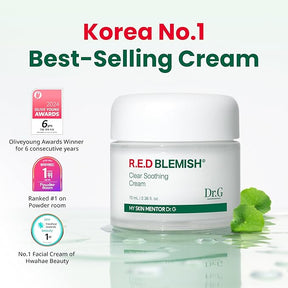 DR. G RED BLEMISH CLEAR SOOTHING CREAM 70 ML