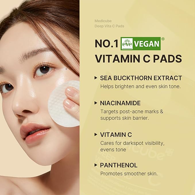 MEDICUBE DEEP VITA C FACIAL PADS 150G