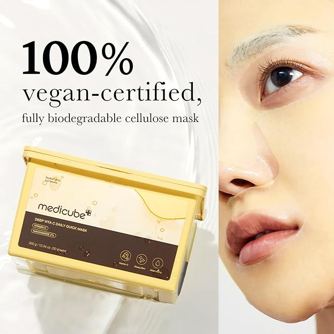 MEDICUBE DEEP VITA C DAILY QUICK MASK 350G 30PCS