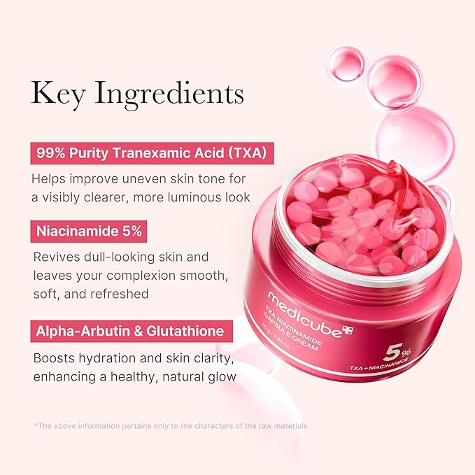 MEDICUBE TXA NIACINAMIDE 5% CAPSULE CREAM 55G