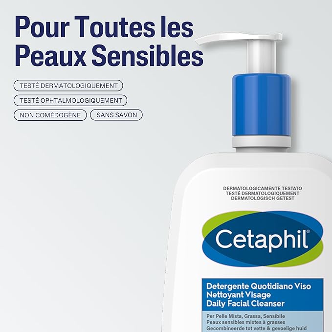 CETAPHIL GEL NETTOYANT VISAGE