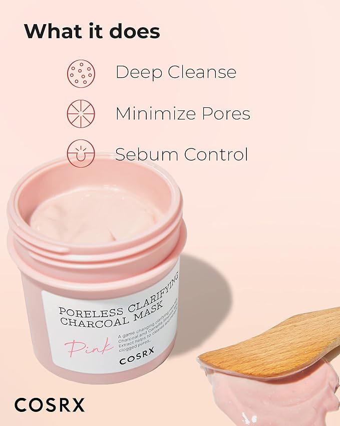 COSRX PORELESS CLARIFYING CHARCOAL MASK 110G