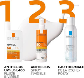 ECRAN SOLAIR ANTHELIOS LA ROCHE POSAY FLUIDE INVISIBLE 50ML