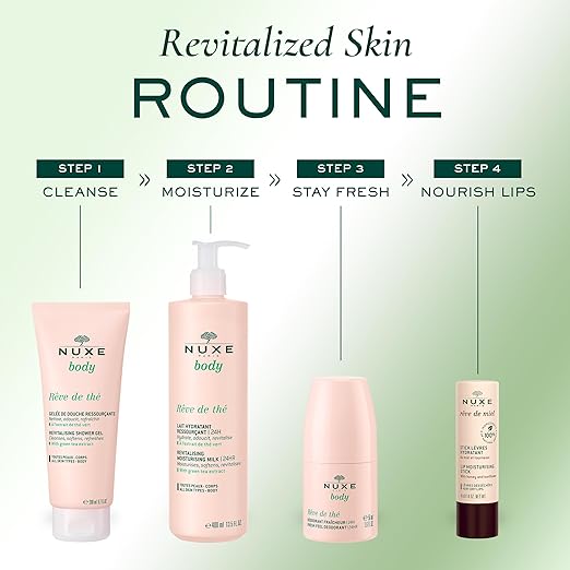 NUXE BODY REVE DE THÉ LAIT HYDRATANT RESSOURCANT 24H 4OOML