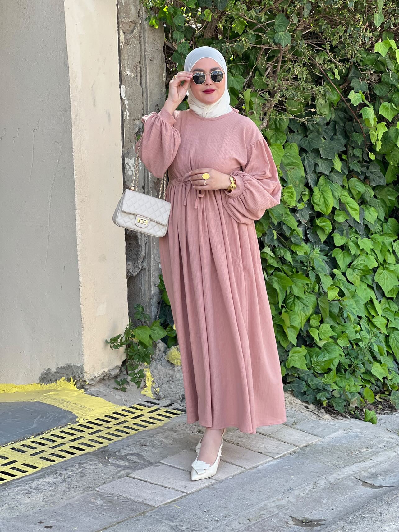 ROBE ISTANBUL EN ROSE CLAIR