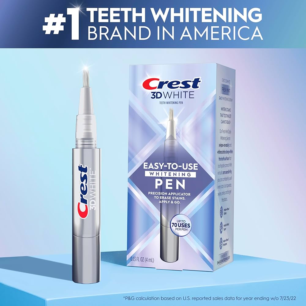 CREST 3D WHITE EASY TO USE WHITENING PEN 4ML