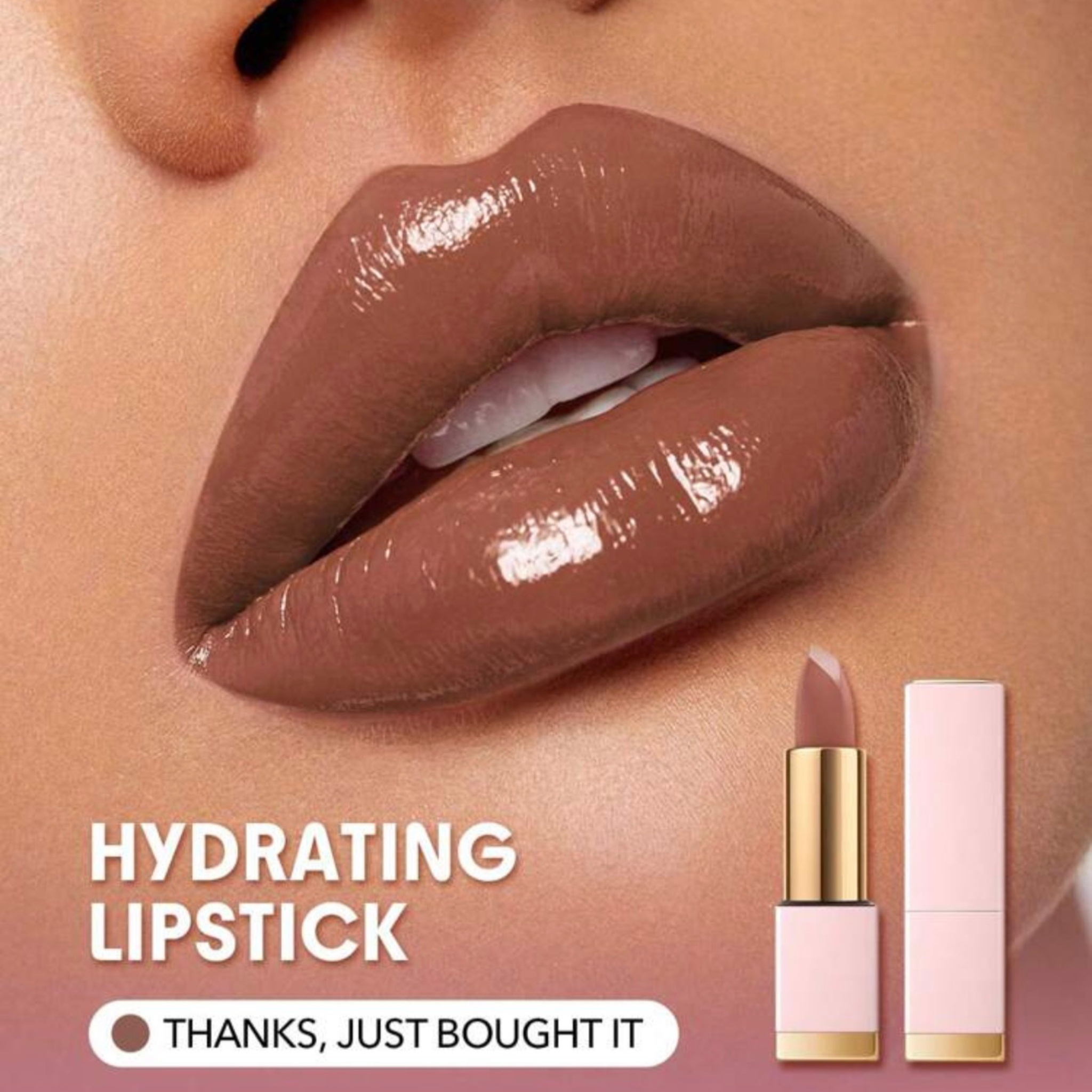 SHEGLAM CREAM ALLURE LIPSTICK COULEUR THANKS JUST BOUGHT IT
