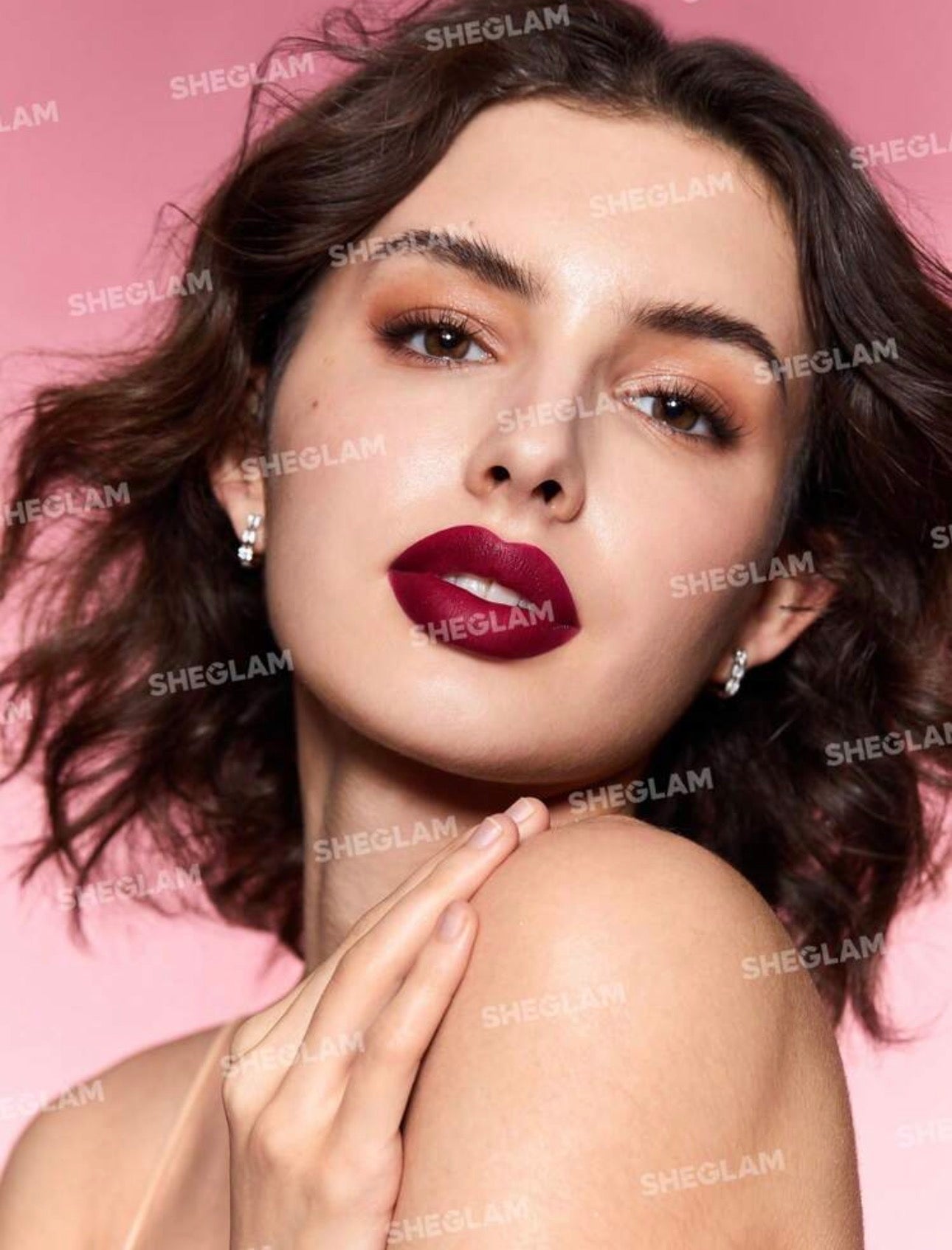 SHEGLAM ROUGE A LÈVRES STARLIGHT VELVET SHIMMER MATTE COULEUR FLAME