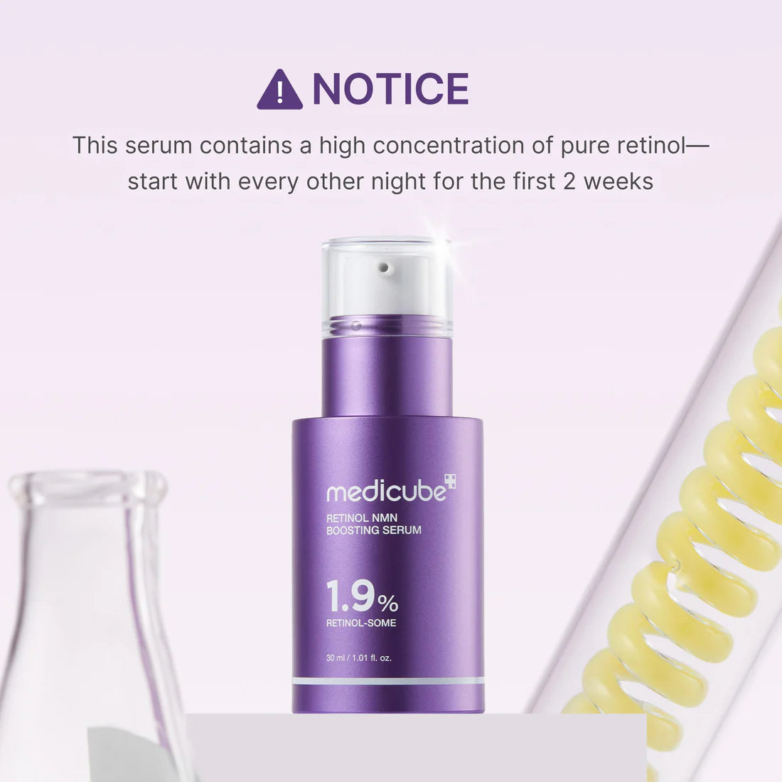 MEDICUBE RETINOL NMN BOOSTING SERUM 1.9% 30 ML