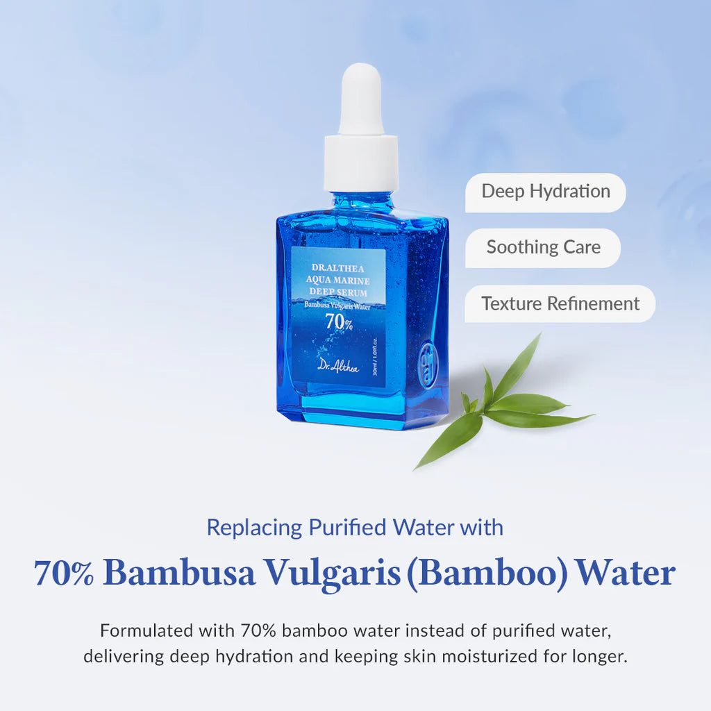 DR ALTHEA AQUA MARINE DEEP SERUM 70% BAMBUSA VULGARIS WATER 30ML