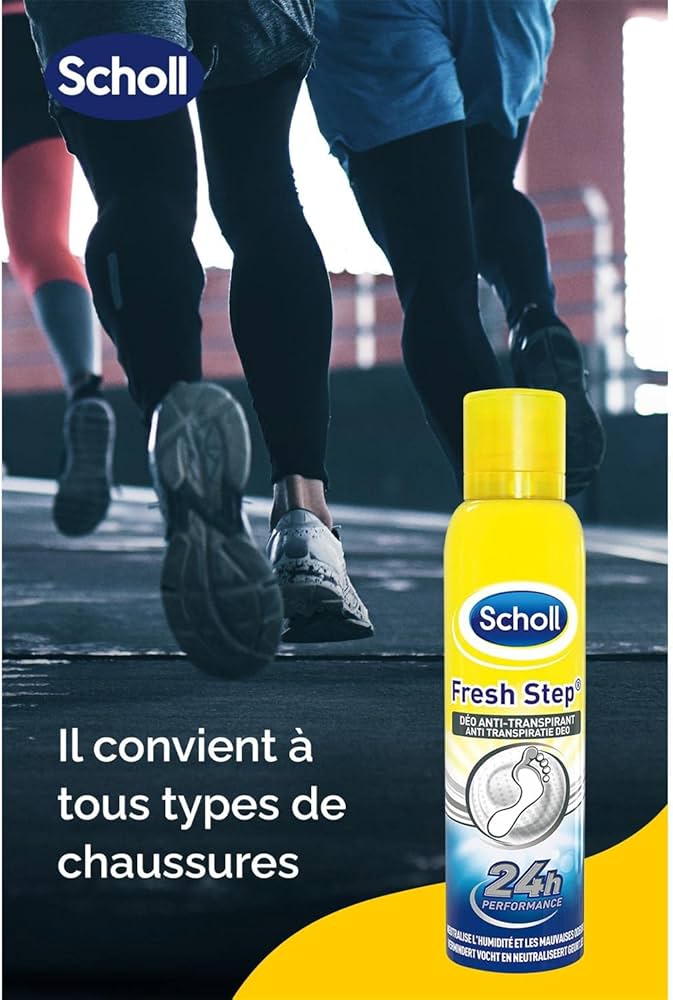 SCHOLL FRESH STEP DÉO ANTI-TRANSPIRANT 24H PREFORMANCE 150ML