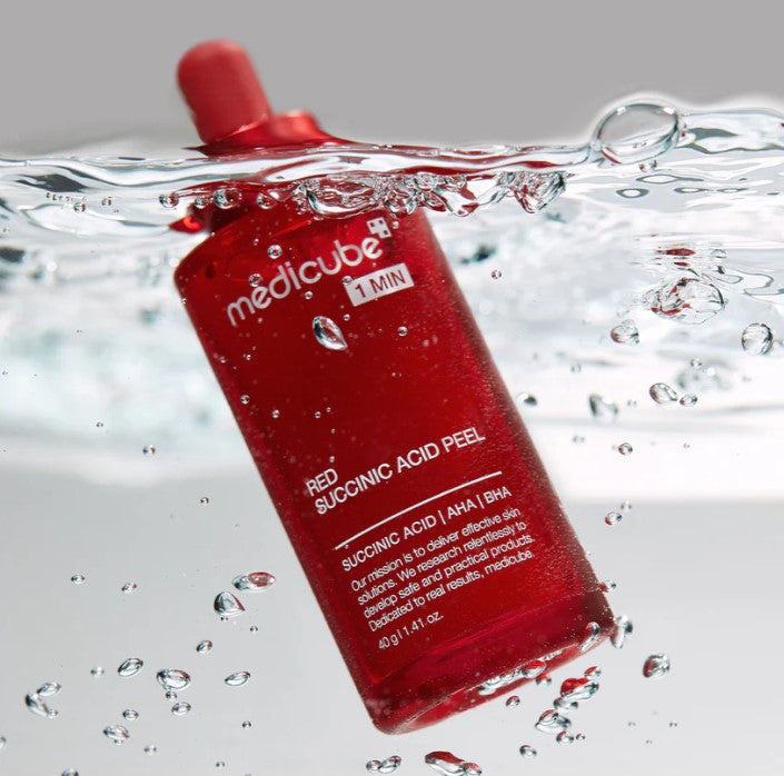 MEDICUBE 1 MINUTE RED ACNE SUCCINIC ACID PEEL 40 G
