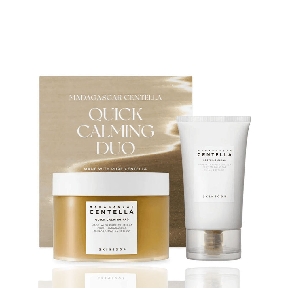 SKIN 1004 QUIK CALMING DUO ( QUIK CALMING PAD 150 ML & SOOTHING CREAM 75 ML )